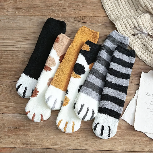 SnugSteps™ Paw Socks