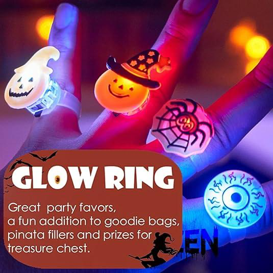 50 Piece LED Halloween Party Pack