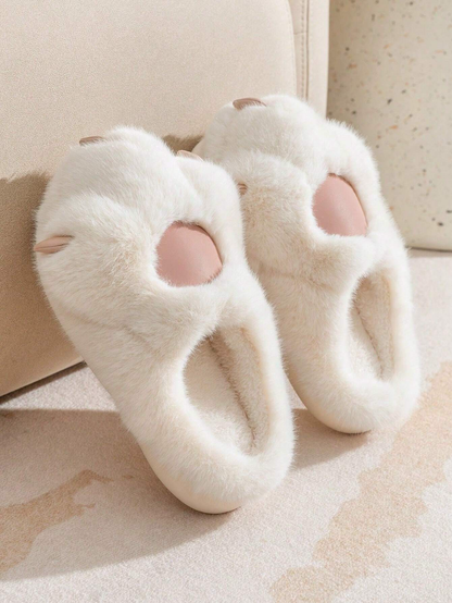 SnugSteps™ Plush Kitty Paw Slippers (Copy)