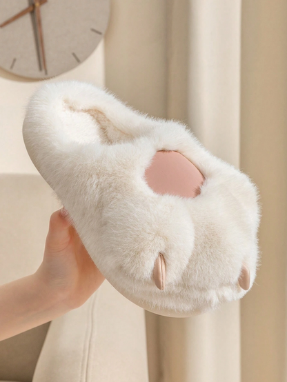 SnugSteps™ Plush Kitty Paw Slippers (Copy)